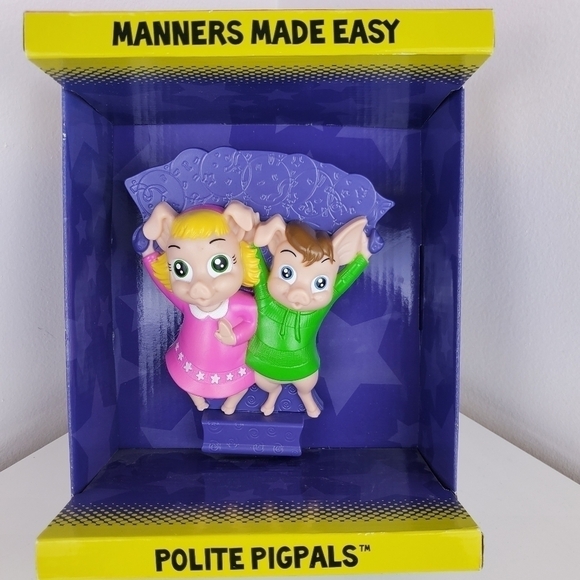 Polite PigPals CleanUp Crew New never used Speaks 9 phrases - Picture 4 of 15